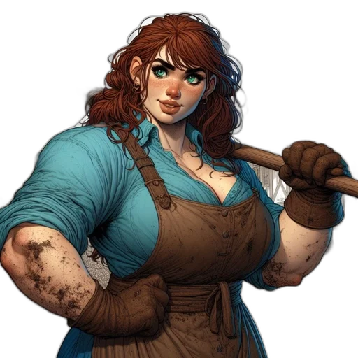 staff, dress, fantasy art, concept art transparent PNG cut-out