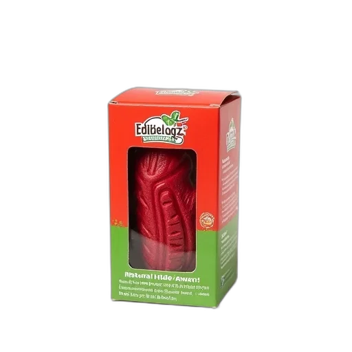 food, bottle, 3d render, red transparent PNG cut-out