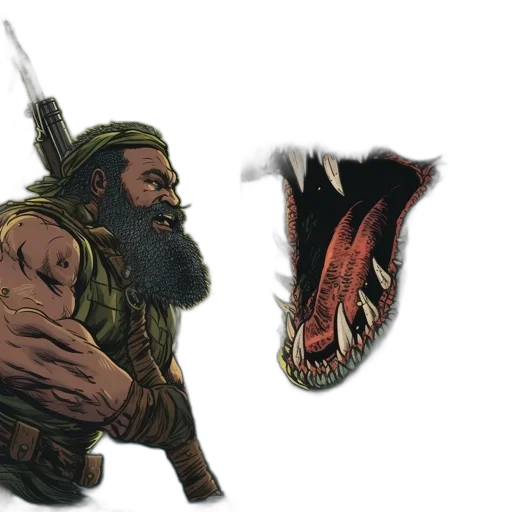 creature, dragon, weapon, animal transparent PNG cut-out