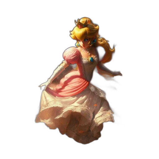 dress, crown, staff, hat transparent PNG cut-out