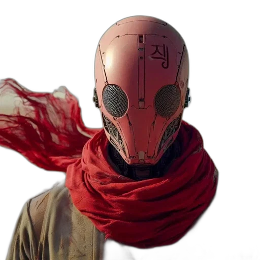 mask, face, weapon, jacket transparent PNG cut-out