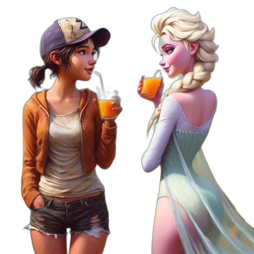 concept art, fantasy art, pixel art, 3d render transparent PNG cut-out