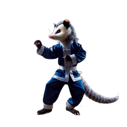 dragon, animal, creature, staff transparent PNG cut-out