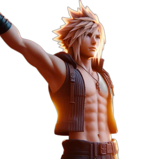3d render, concept art, photorealistic, fantasy art transparent PNG cut-out