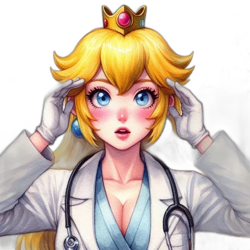 crown, staff, pixel art, anime transparent PNG cut-out