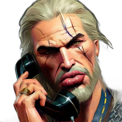 face, fantasy art, comic book art, concept art transparent PNG cut-out