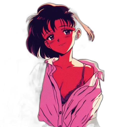 dress, jacket, creature, face transparent PNG cut-out