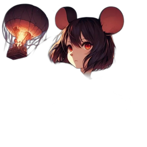 mask, staff, hair, face transparent PNG cut-out