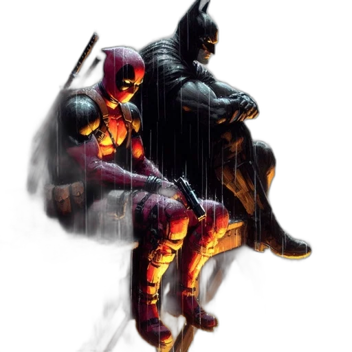 comic book art, concept art, pixel art, fantasy art transparent PNG cut-out