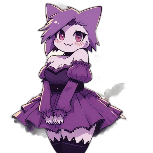 dress, creature, staff, animal transparent PNG cut-out