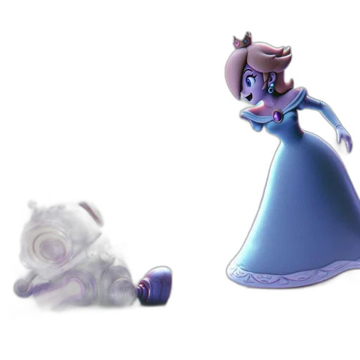 crown, dress, creature, robot transparent PNG cut-out