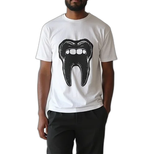 face, 3d render, two, piece transparent PNG cut-out