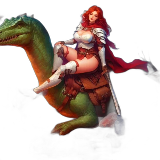 dragon, sword, fantasy art, concept art transparent PNG cut-out