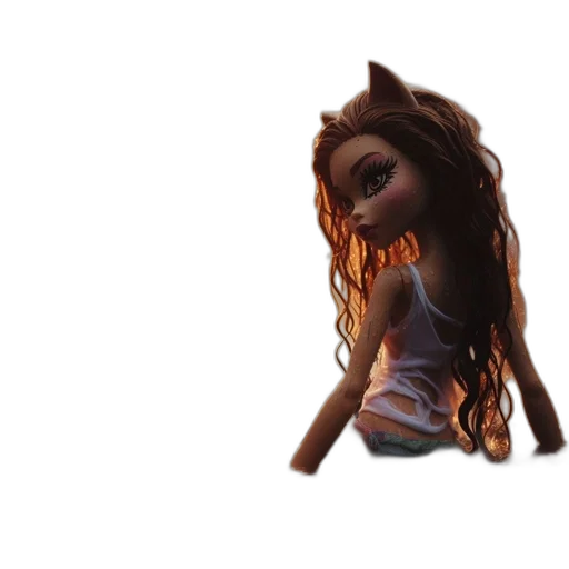 hair, staff, creature, animal transparent PNG cut-out