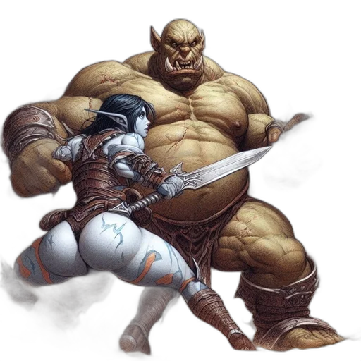 sword, weapon, concept art, fantasy art transparent PNG cut-out