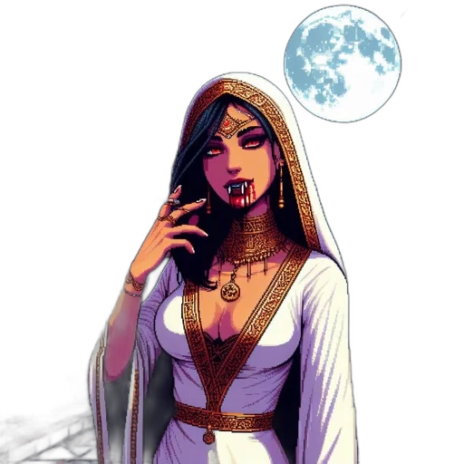 dress, jewelry, fantasy art, comic book art transparent PNG cut-out