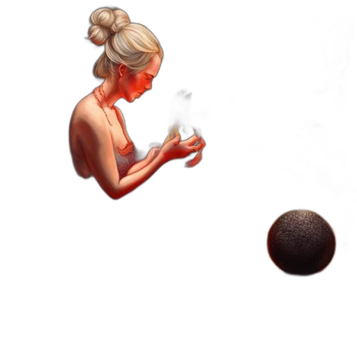 dress, staff, hair, food transparent PNG cut-out