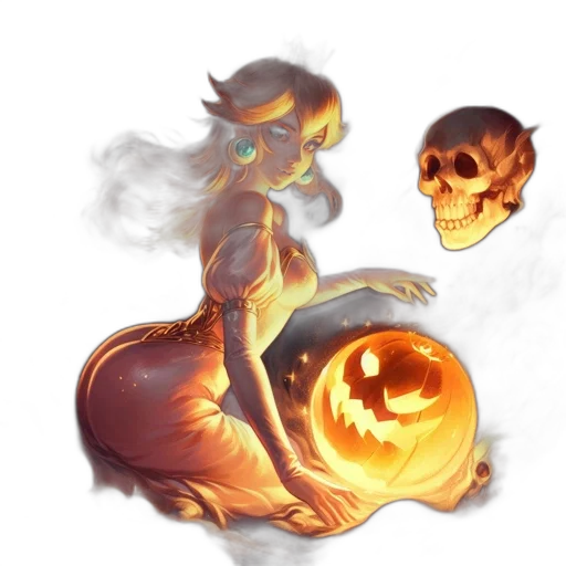 concept art, fantasy art, pixel art, watercolor transparent PNG cut-out