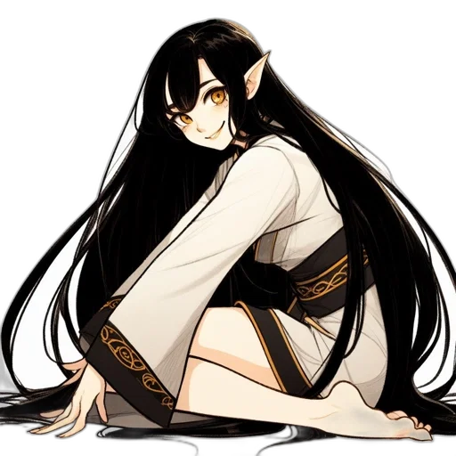 staff, dress, creature, concept art transparent PNG cut-out