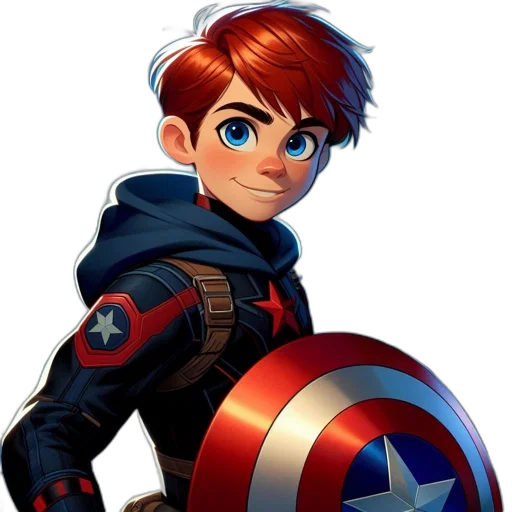 comic book art, concept art, cartoon, pixel art transparent PNG cut-out