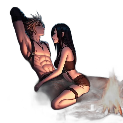 concept art, fantasy art, watercolor, comic book art transparent PNG cut-out