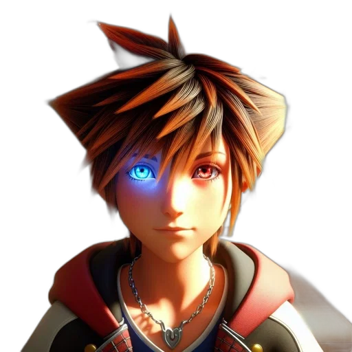 face, staff, 3d render, fantasy art transparent PNG cut-out