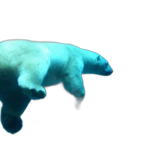 creature, animal, staff, 3d render transparent PNG cut-out