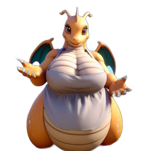 dragon, creature, animal, dress transparent PNG cut-out