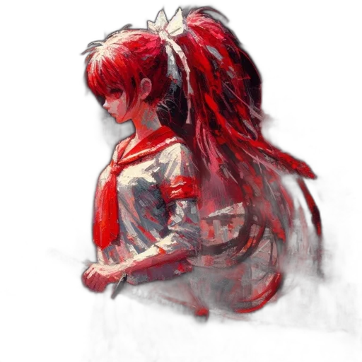 dress, weapon, face, dragon transparent PNG cut-out