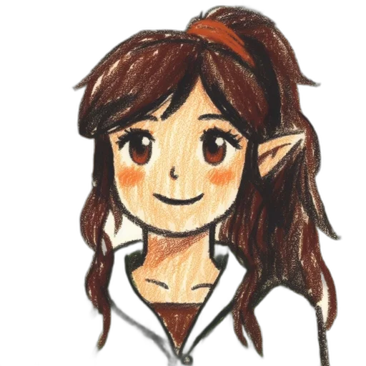 staff, face, watercolor, cartoon transparent PNG cut-out