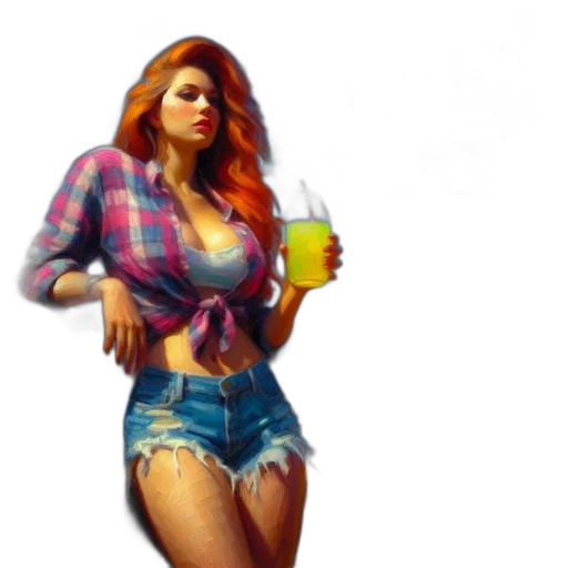 dress, jacket, bottle, concept art transparent PNG cut-out