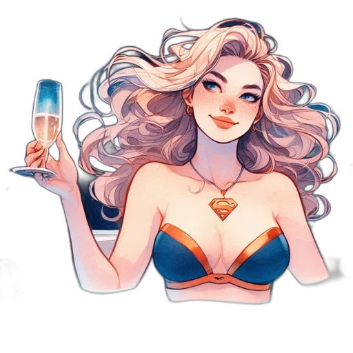 dress, concept art, cartoon, pixel art transparent PNG cut-out