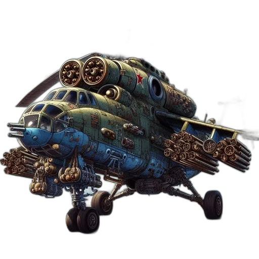 weapon, robot, dragon, car transparent PNG cut-out