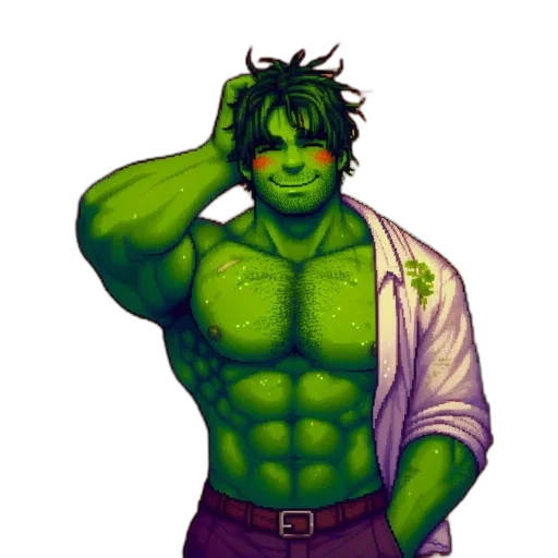 pixel art, comic book art, concept art, fantasy art transparent PNG cut-out