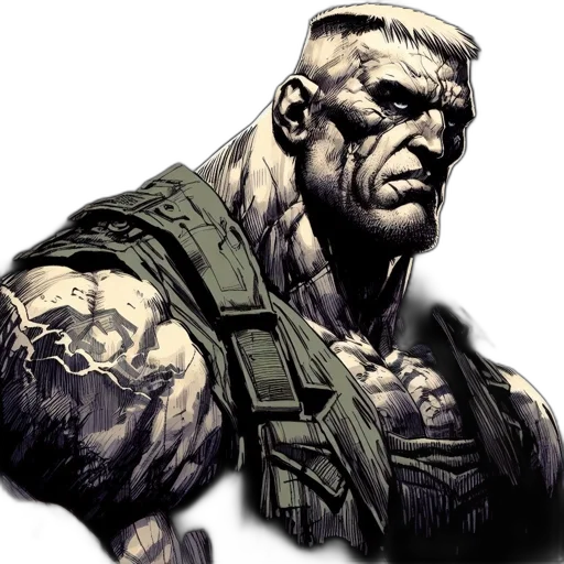 comic book art, concept art, photorealistic, fantasy art transparent PNG cut-out