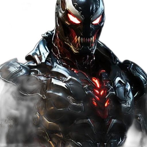 mask, robot, concept art, comic book art transparent PNG cut-out