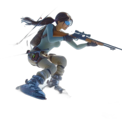 weapon, concept art, 3d render, fantasy art transparent PNG cut-out