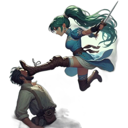 sword, weapon, staff, dragon transparent PNG cut-out