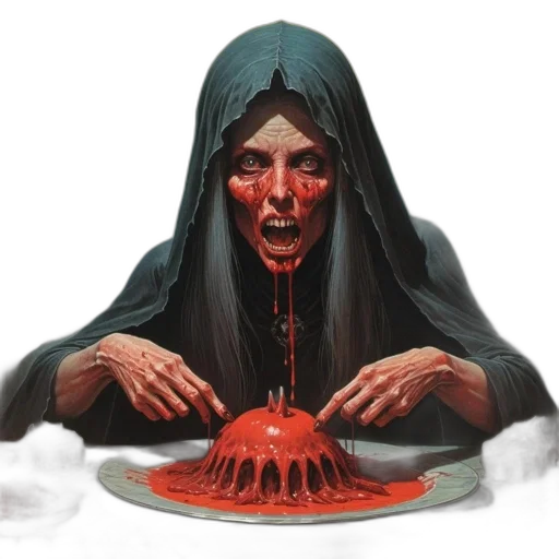 face, food, mask, creature transparent PNG cut-out