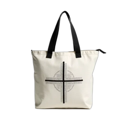 3d render, photorealistic, white, tote transparent PNG cut-out
