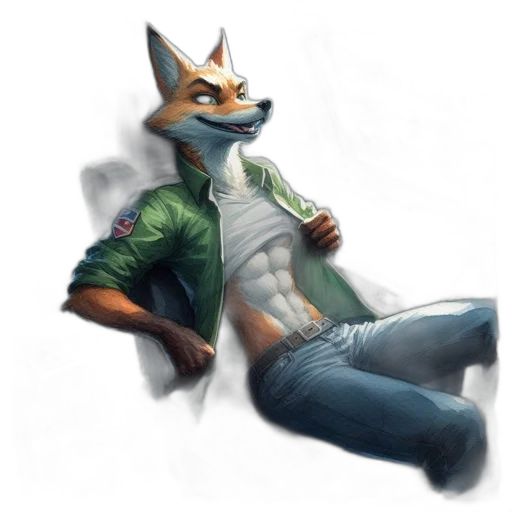 jacket, staff, animal, mask transparent PNG cut-out