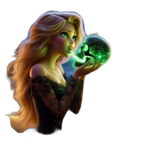 mask, fantasy art, concept art, 3d render transparent PNG cut-out