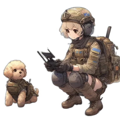 weapon, animal, creature, staff transparent PNG cut-out