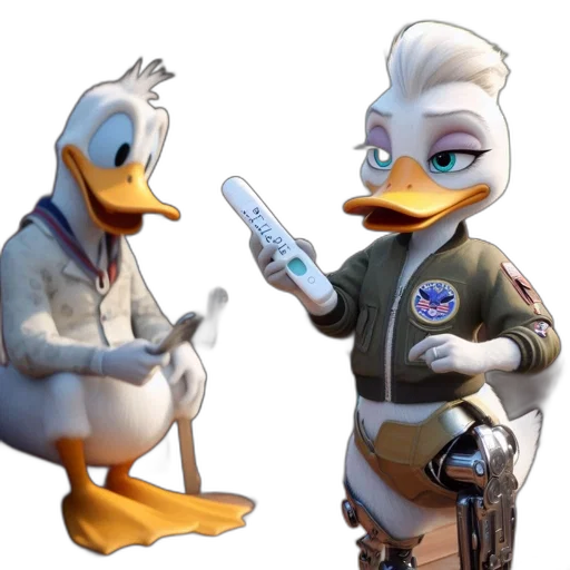 jacket, staff, concept art, 3d render transparent PNG cut-out