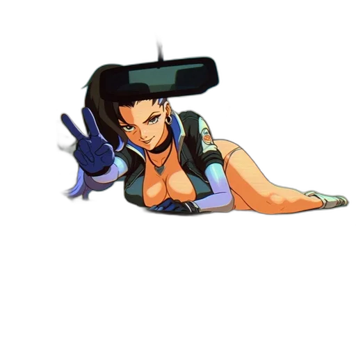 robot, staff, weapon, hat transparent PNG cut-out