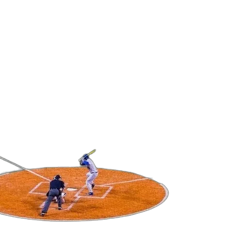 3d render, concept art, outer space, baseball transparent PNG cut-out