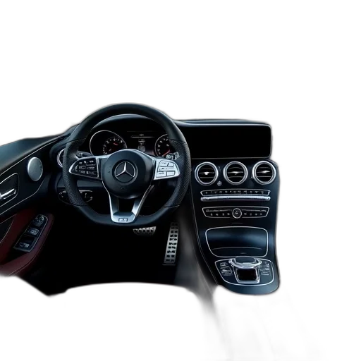 car, driver, cockpit, mercedes transparent PNG cut-out
