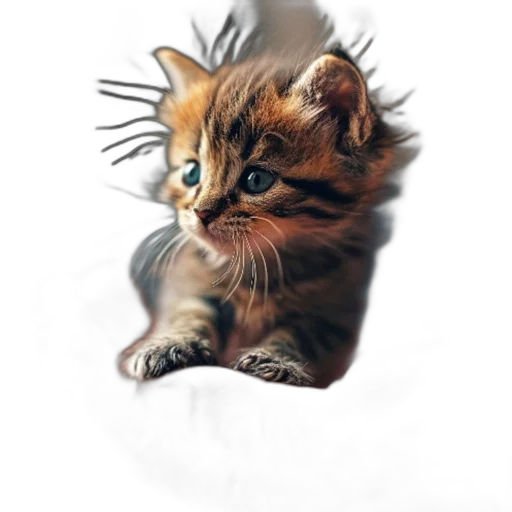 animal, creature, hair, crown transparent PNG cut-out