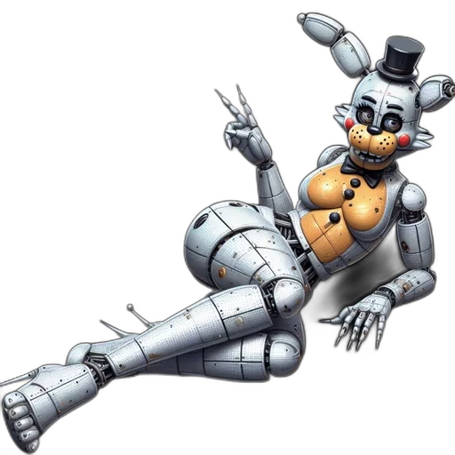 robot, animal, weapon, concept art transparent PNG cut-out