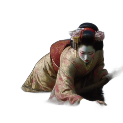 mask, creature, staff, face transparent PNG cut-out
